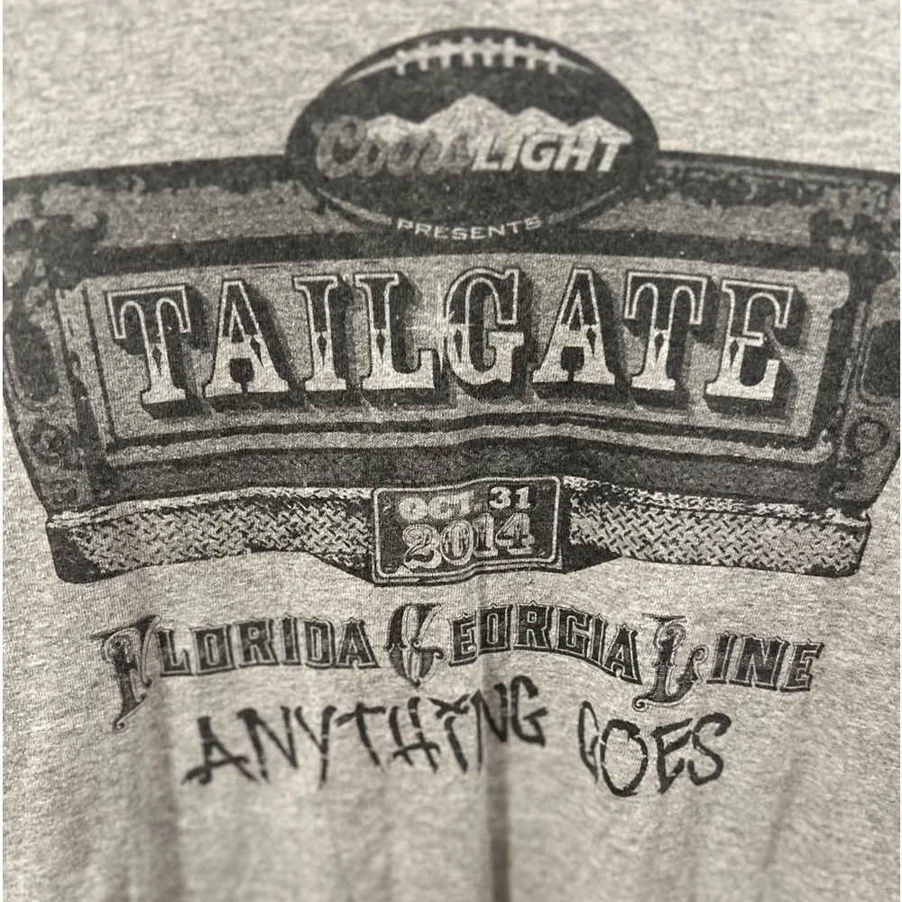 Florida/Georgia Line 2013-2014 tour shirt size small in GUC - Picture 3 of 4